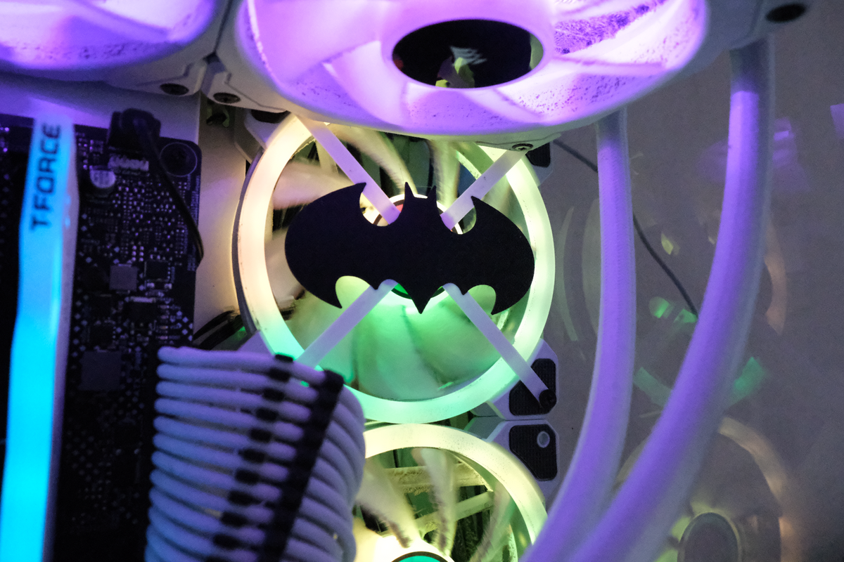 Cubre ventilador para PC