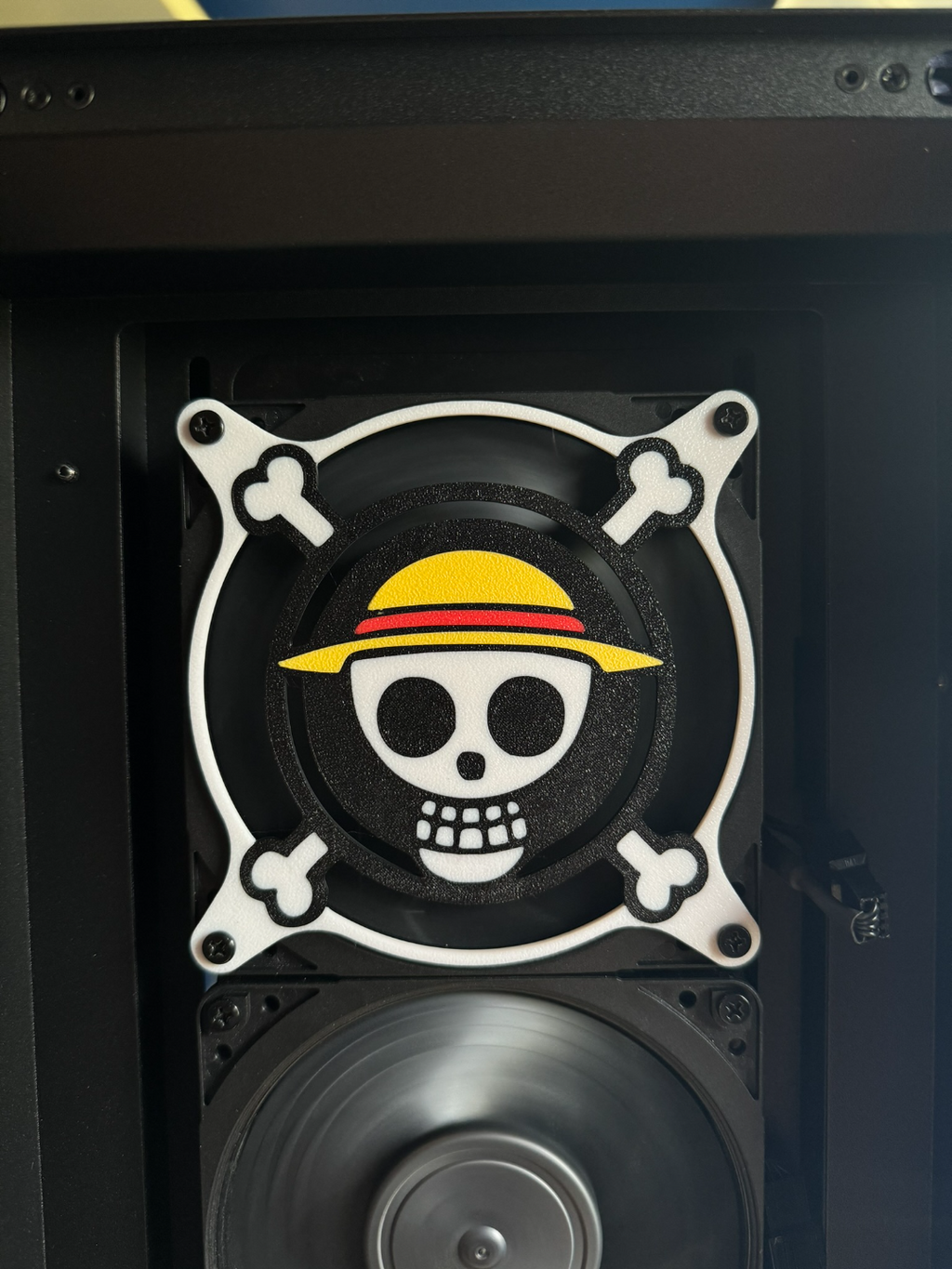 Cubre ventilador para PC